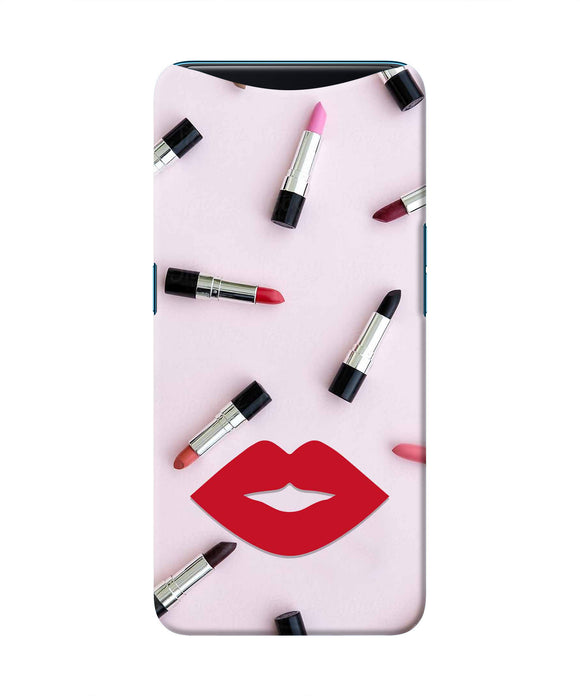 Lips Lipstick Shades Oppo Find X Real 4D Back Cover