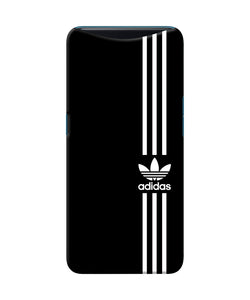 Adidas Strips Logo Oppo Find X Back Cover