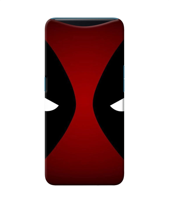 Deadpool Eyes Oppo Find X Back Cover