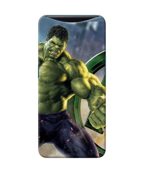 Angry Hulk Oppo Find X Back Cover