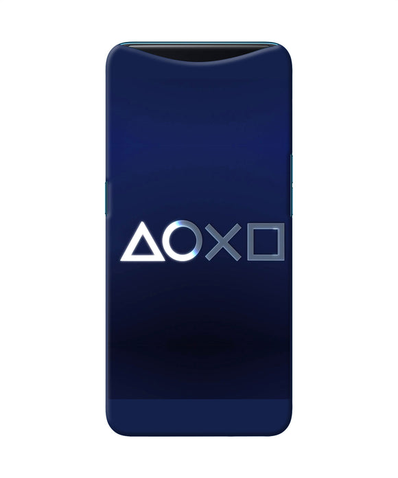 Aoxo Logo Oppo Find X Back Cover
