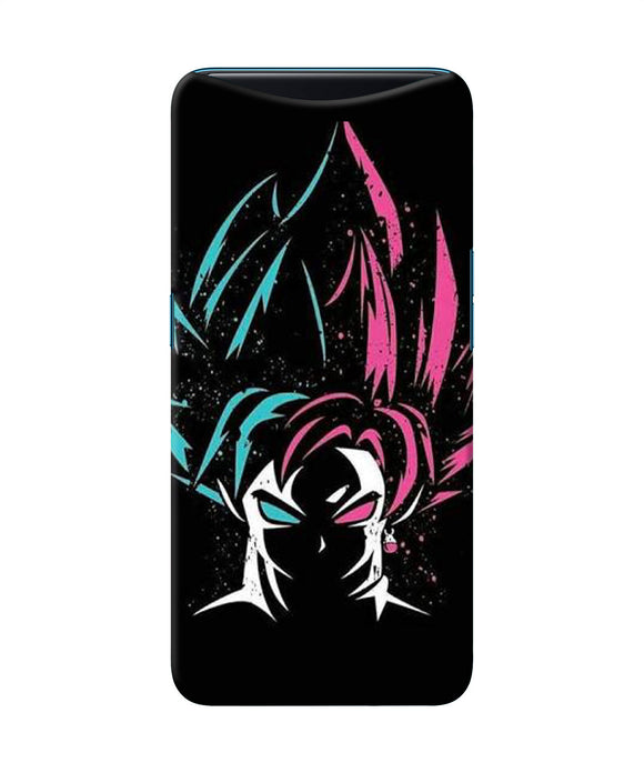 Vegeta Goku Oppo Find X Back Cover