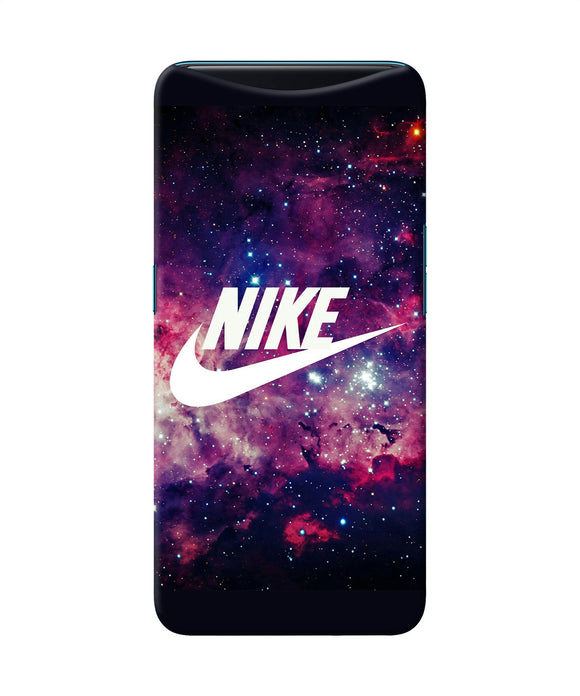 Nike Galaxy Logo Oppo Find X Back Cover
