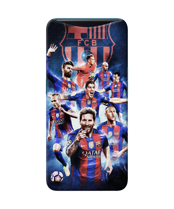 Messi Fcb Team Oppo Find X Back Cover