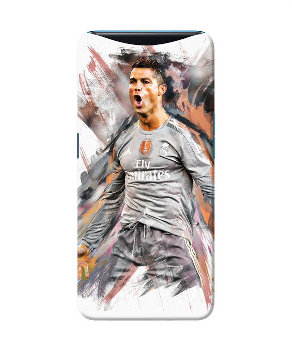 Ronaldo Poster Oppo Find X Back Cover