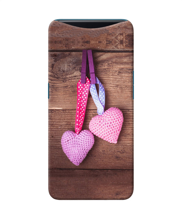 Two Gift Hearts Oppo Find X Back Cover
