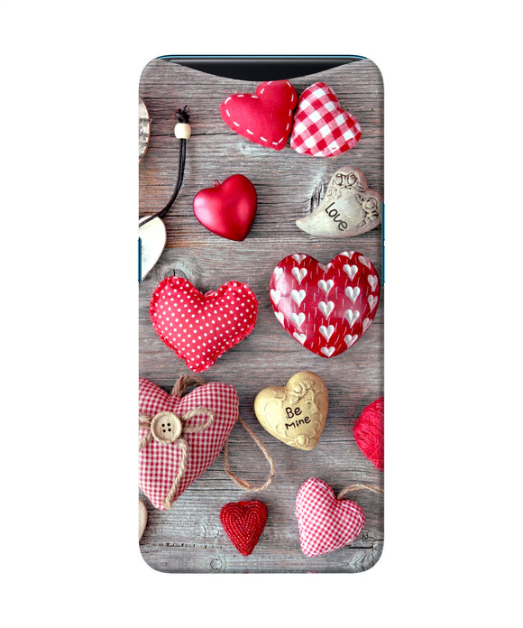 Heart Gifts Oppo Find X Back Cover
