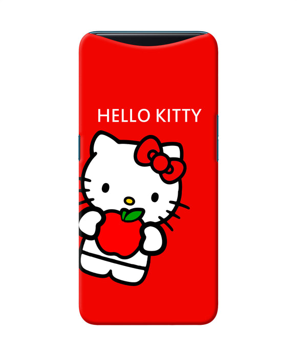 Hello Kitty Red Oppo Find X Back Cover