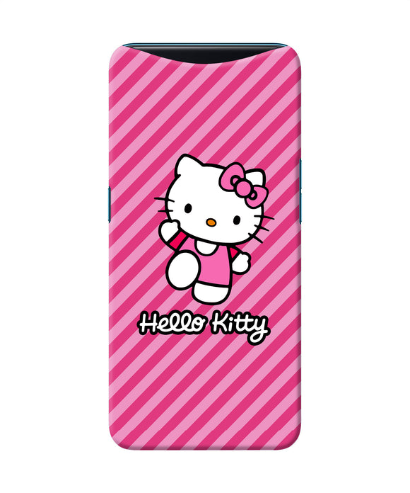 Hello Kitty Pink Oppo Find X Back Cover