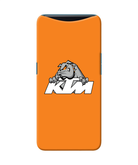 Ktm Dog Logo Oppo Find X Back Cover