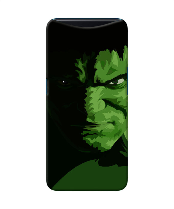 Hulk Green Painting Oppo Find X Back Cover