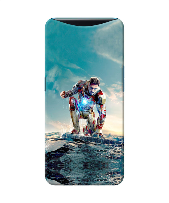 Ironman Sea Side Oppo Find X Back Cover