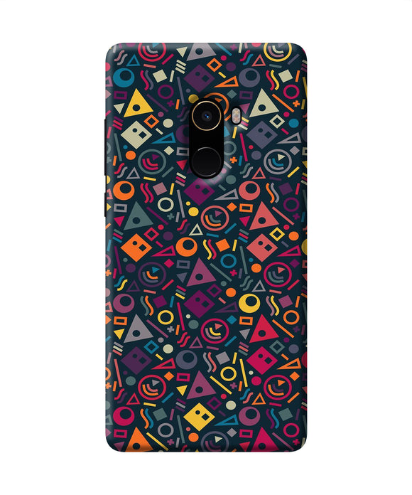 Geometric Abstract Mi Mix 2 Back Cover