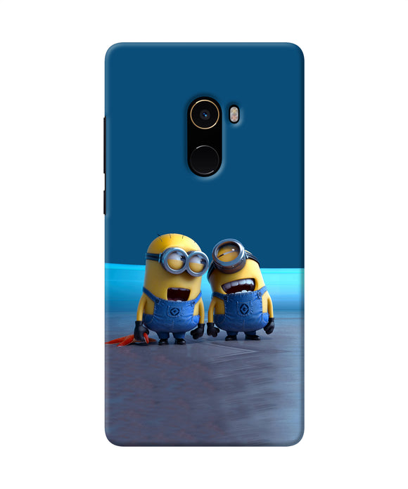 Minion Laughing Mi Mix 2 Back Cover