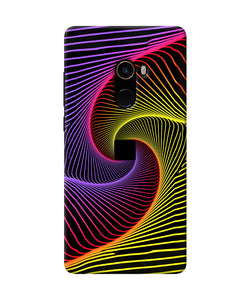 Colorful Strings Mi Mix 2 Back Cover
