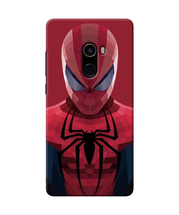 Spiderman Art Mi Mix 2 Real 4D Back Cover