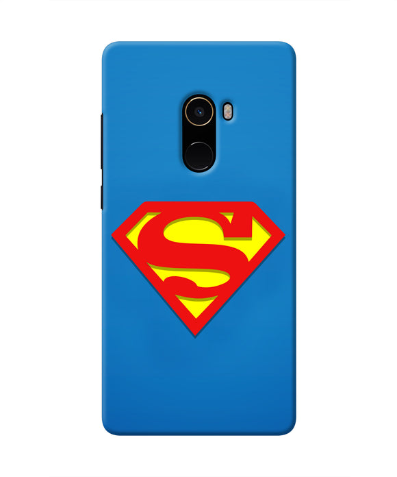Superman Blue Mi Mix 2 Real 4D Back Cover