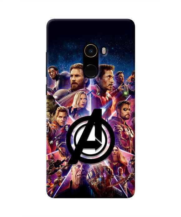 Avengers Superheroes Mi Mix 2 Real 4D Back Cover