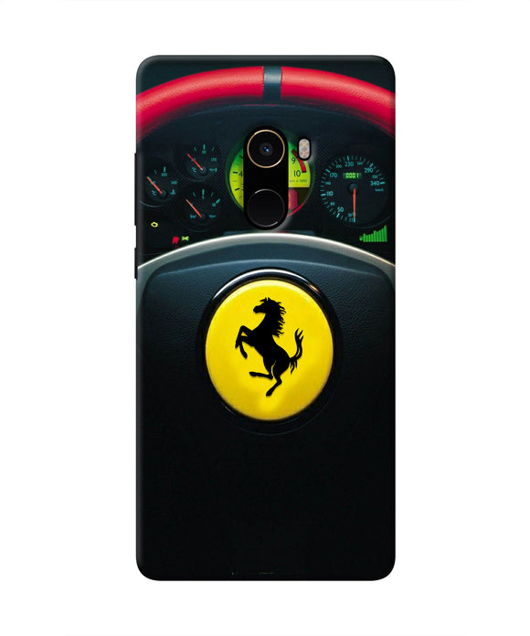 Ferrari Steeriing Wheel Mi Mix 2 Real 4D Back Cover