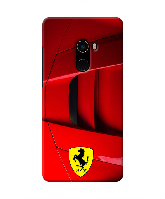 Ferrari Car Mi Mix 2 Real 4D Back Cover