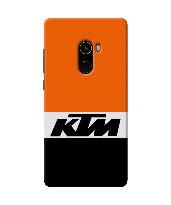 KTM Colorblock Mi Mix 2 Real 4D Back Cover