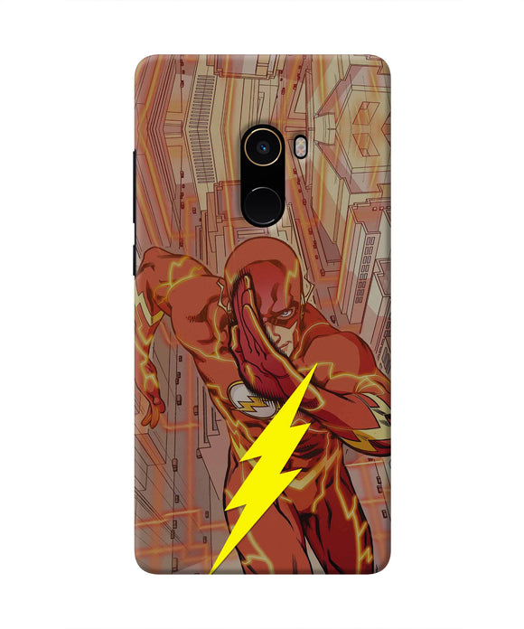 Flash Running Mi Mix 2 Real 4D Back Cover