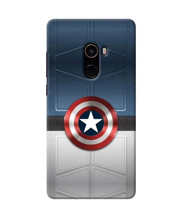Captain America Suit Mi Mix 2 Real 4D Back Cover