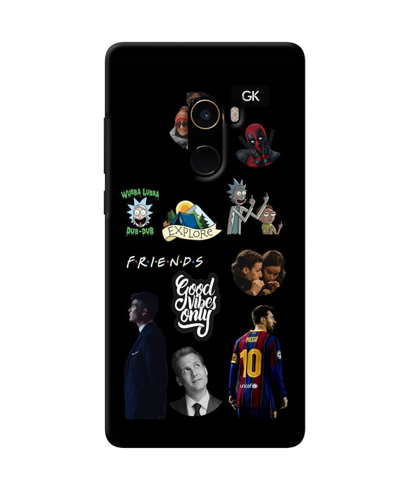 Positive Characters Mi Mix 2 Back Cover