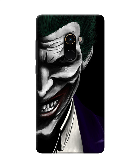 The Joker Black Mi Mix 2 Back Cover