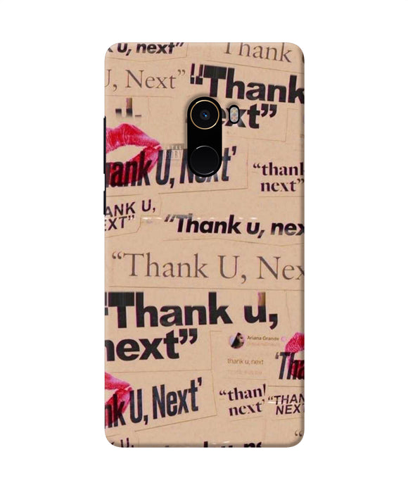 Thank You Next Mi Mix 2 Back Cover