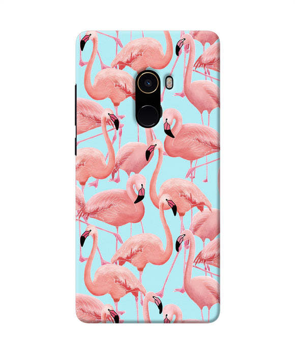 Abstract Sheer Bird Print Mi Mix 2 Back Cover