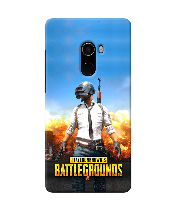 Pubg Poster Mi Mix 2 Back Cover