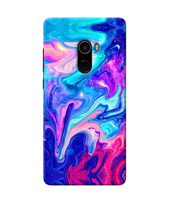 Abstract Colorful Water Mi Mix 2 Back Cover