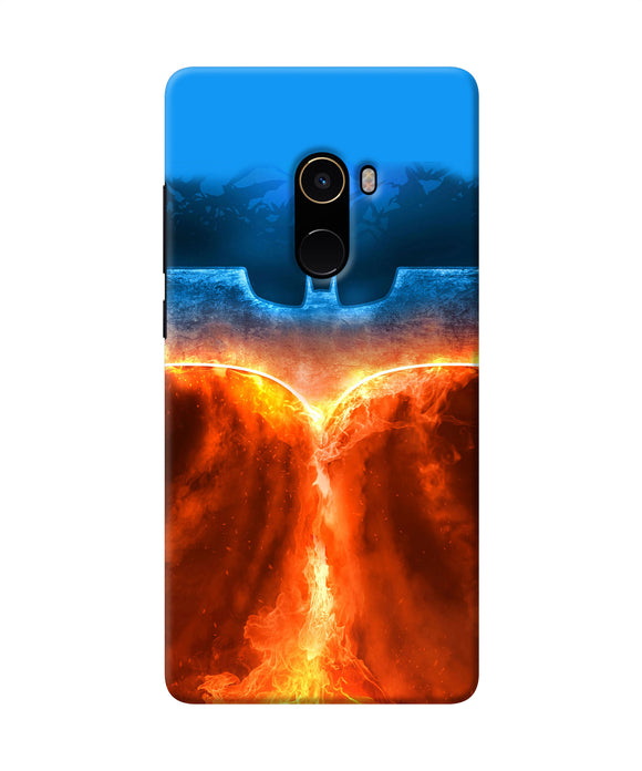 Burning Batman Logo Mi Mix 2 Back Cover