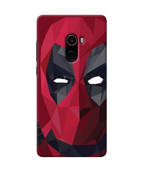 Abstract Deadpool Mask Mi Mix 2 Back Cover