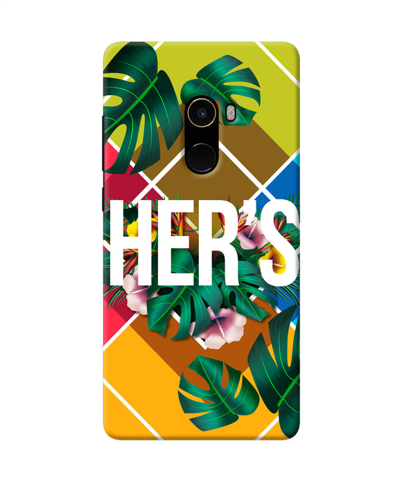 His Her Two Mi Mix 2 Back Cover