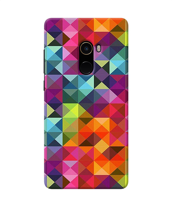 Abstract Triangle Pattern Mi Mix 2 Back Cover