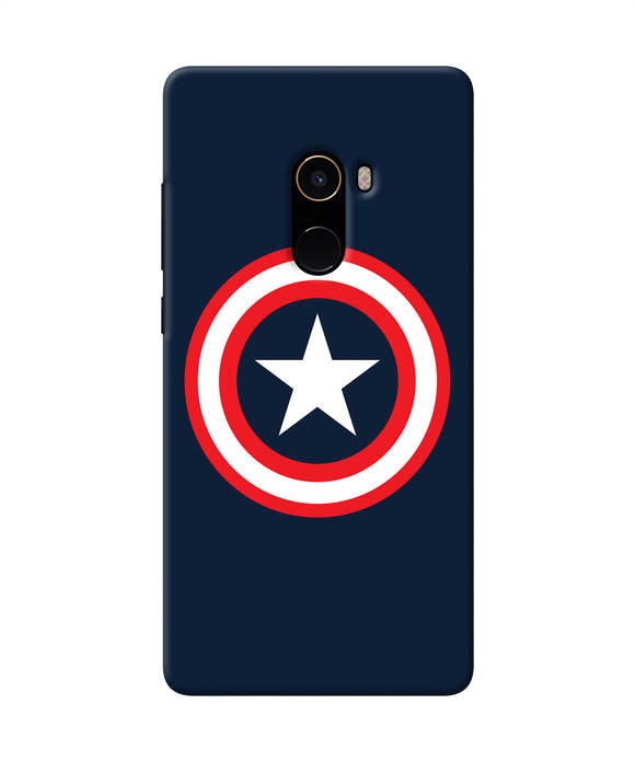 Captain America Logo Mi Mix 2 Back Cover