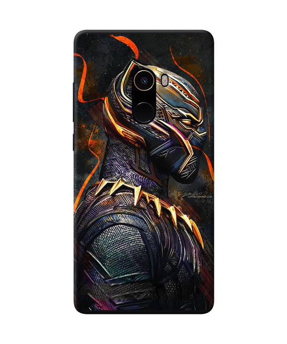 Black Panther Side Face Mi Mix 2 Back Cover