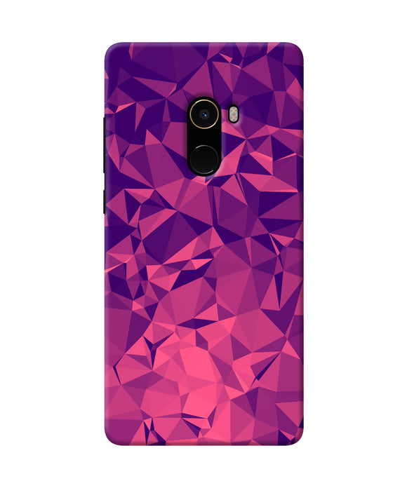 Abstract Red Blue Shine Mi Mix 2 Back Cover