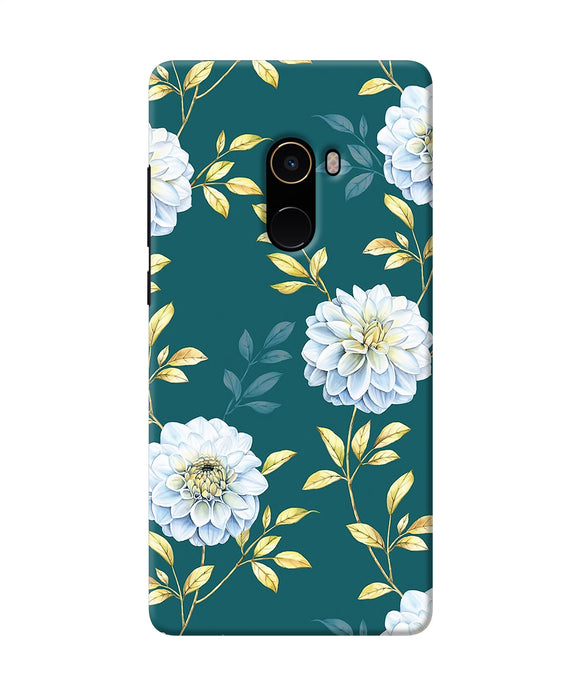 Flower Canvas Mi Mix 2 Back Cover