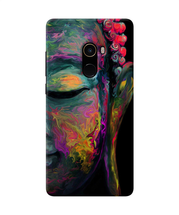 Buddha Face Painting Mi Mix 2 Back Cover