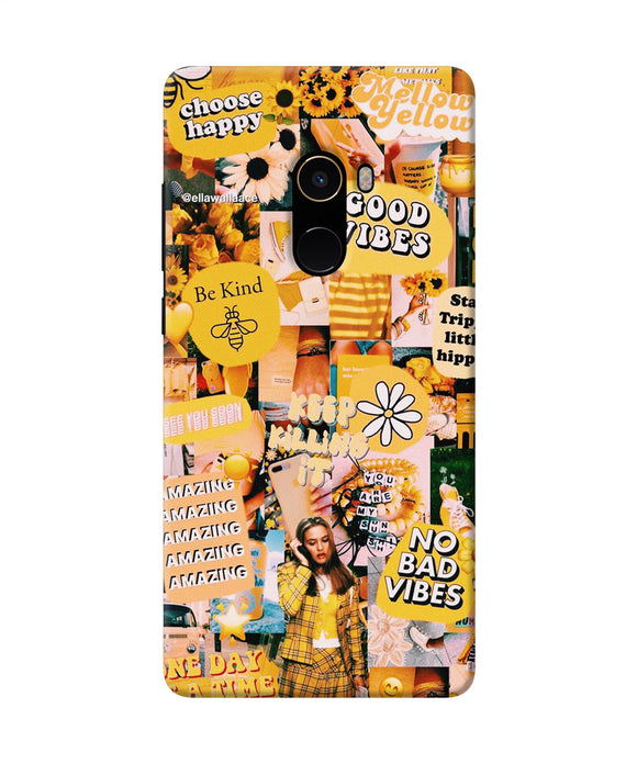 Good Vibes Poster Mi Mix 2 Back Cover