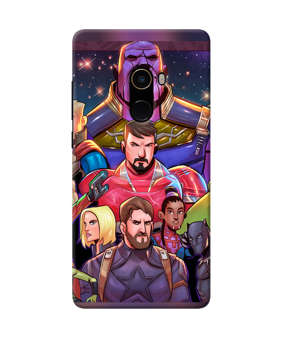Avengers Animate Mi Mix 2 Back Cover