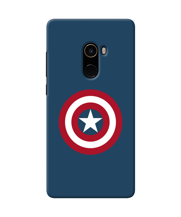 Captain America Logo Mi Mix 2 Back Cover
