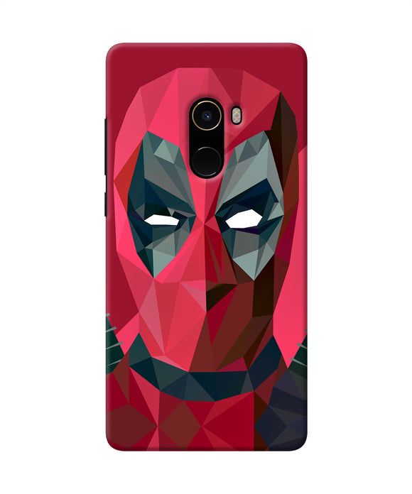 Abstract Deadpool Full Mask Mi Mix 2 Back Cover
