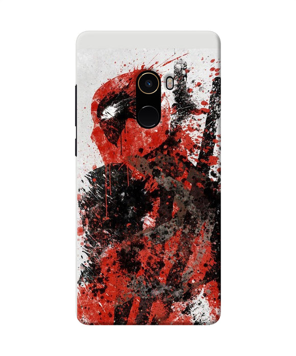 Deadpool Rugh Sketch Mi Mix 2 Back Cover