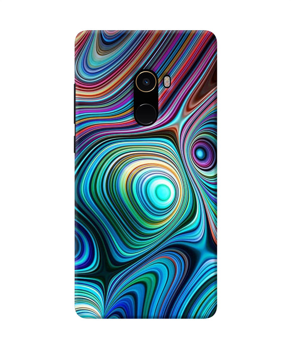 Abstract Coloful Waves Mi Mix 2 Back Cover