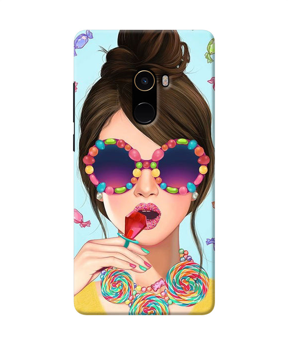 Fashion Girl Mi Mix 2 Back Cover