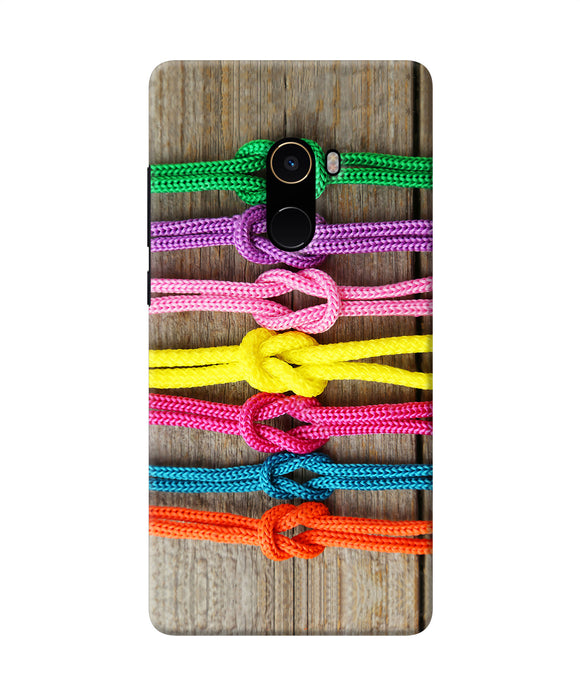 Colorful Shoelace Mi Mix 2 Back Cover